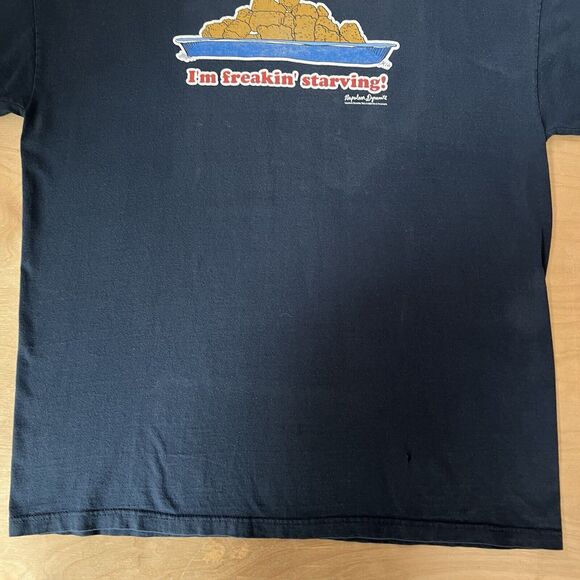 Vintage Napoleon Dynamite Shirt XL Navy Y2K Comedy Movie Promo Funny Pedro - Picture 4 of 8